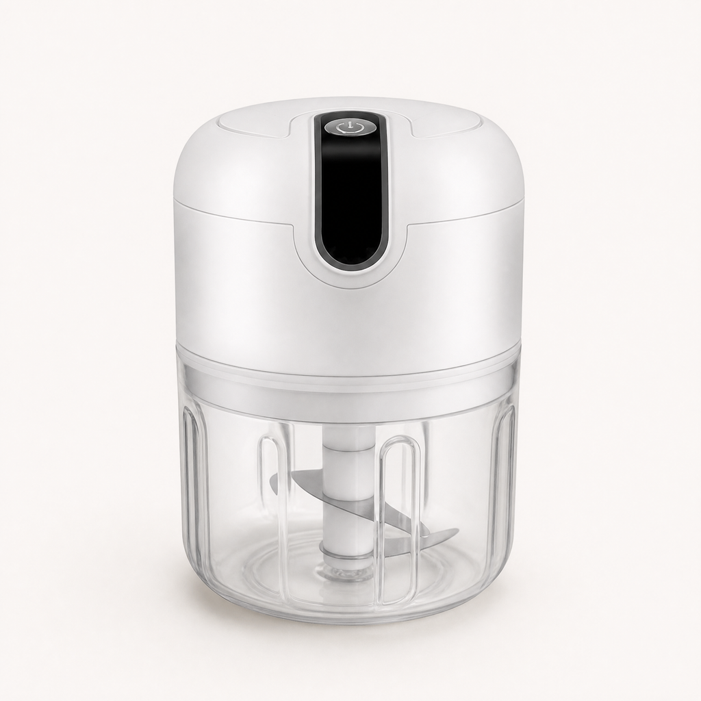 Electric Food Processor, shown in a clear product image