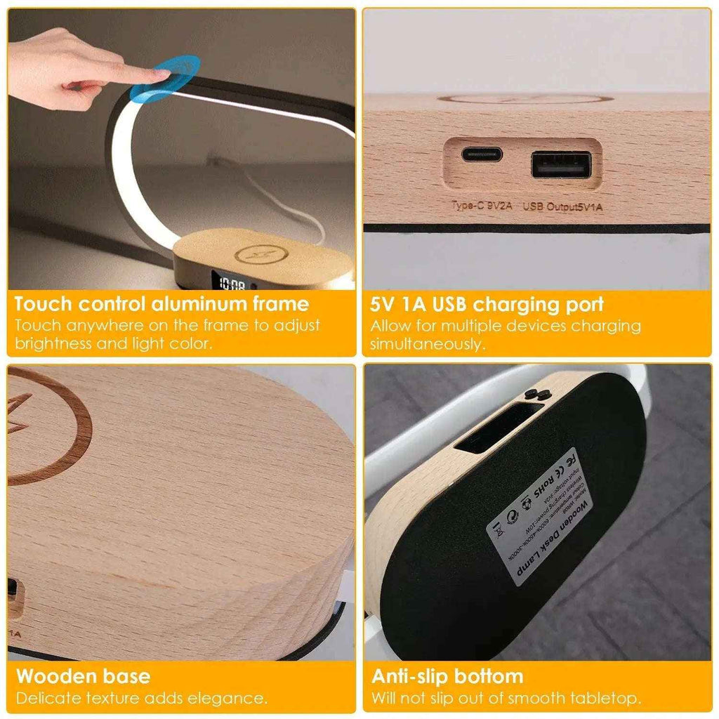 3-in-1 wireless charging lamp — additional view 8