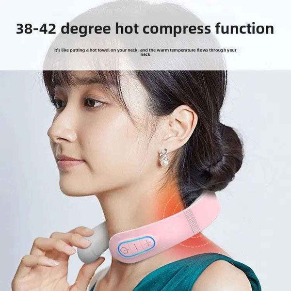Wearable neck massager with heat — additional view 3