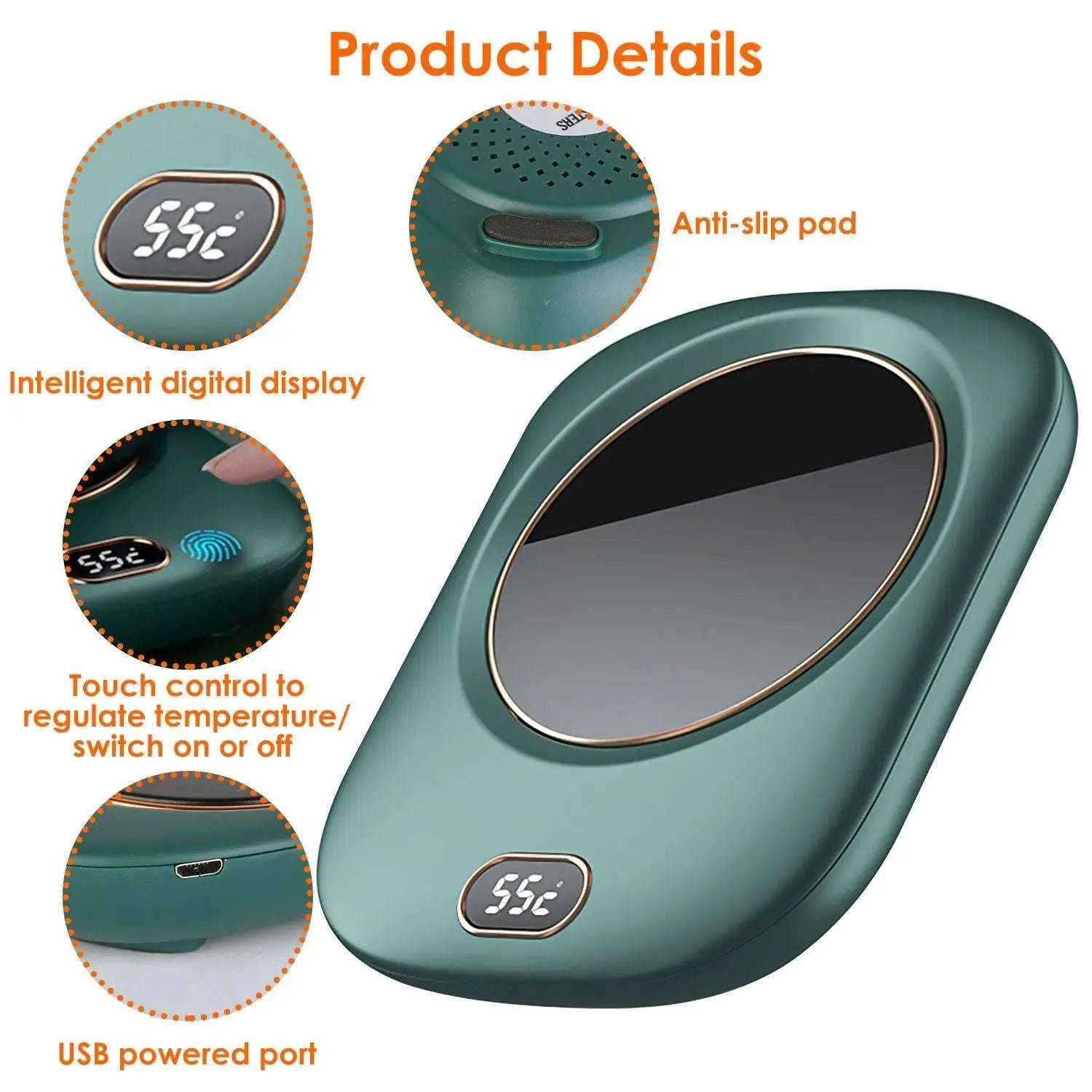 Smart cup warmer for coffee and tea — additional view 3