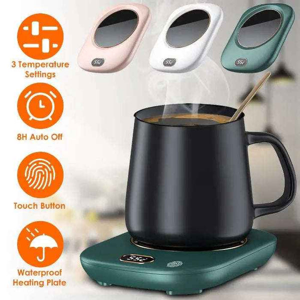 Smart cup warmer for coffee and tea — primary view