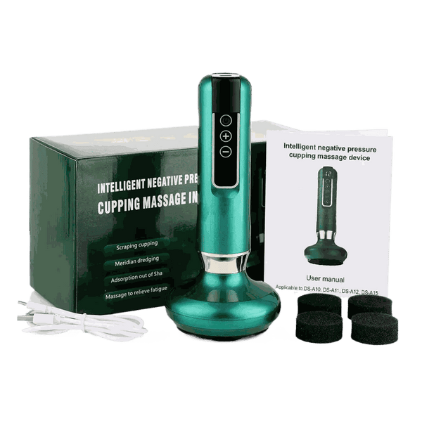 Electric cupping and scraping massager with heat — additional view 2