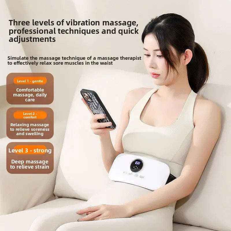 Heated waist wrap with vibration massage — additional view 3