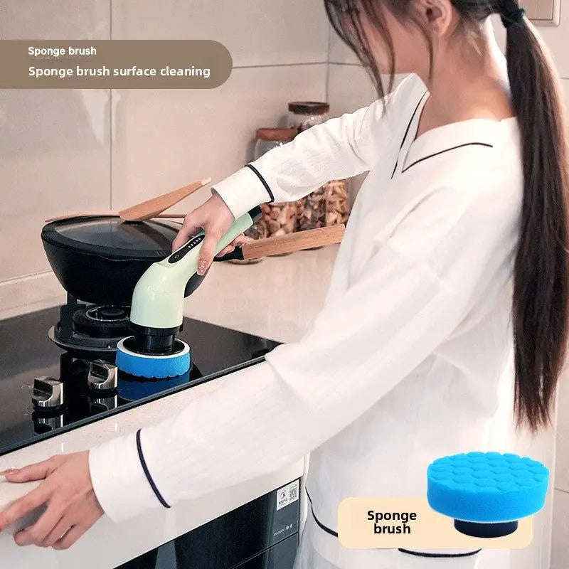 Electric home cleaning brush — additional view 5
