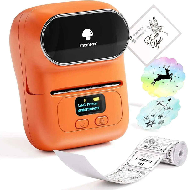 Smart Bluetooth Label Printer - M110 Mini Printer for Effortless Labeling and Organization-Home Office Storage-Splashis-Splashis