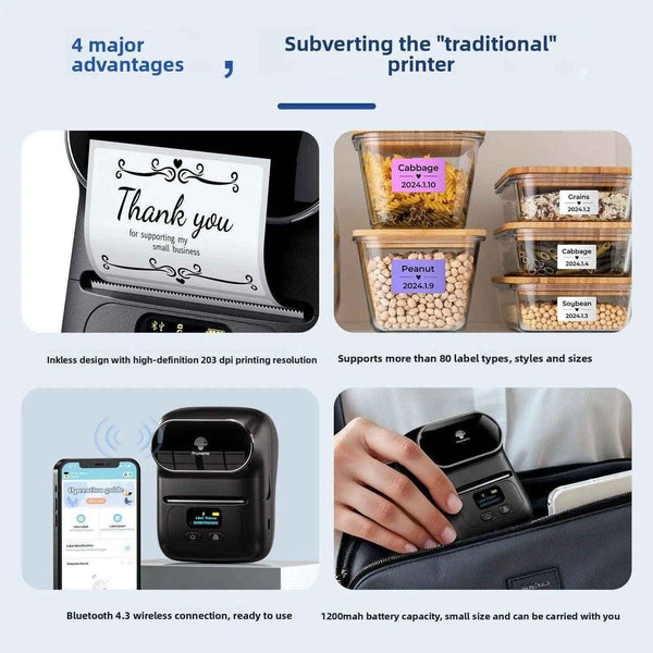 Bluetooth label printer M110 — additional view 7
