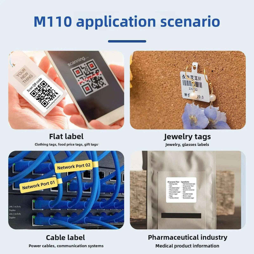 Bluetooth label printer M110 — additional view 9
