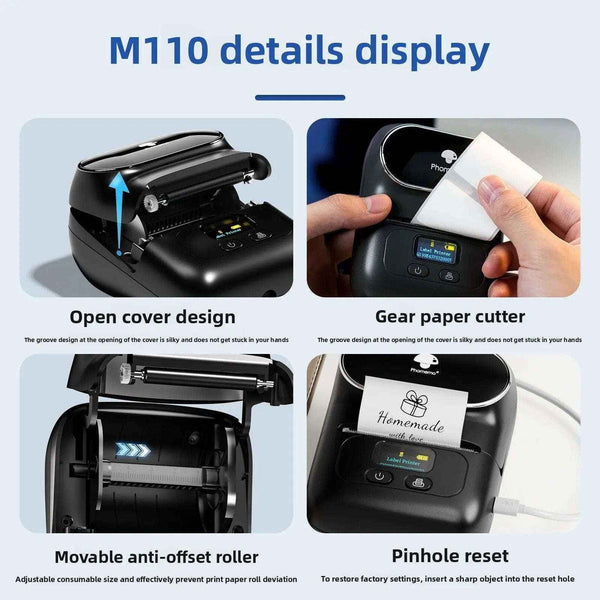 Bluetooth label printer M110 — additional view 5
