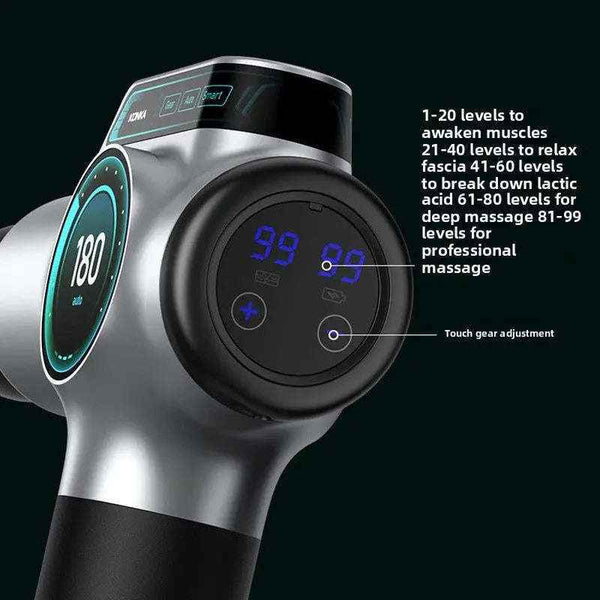 Smart percussion massage gun with display — additional view 6