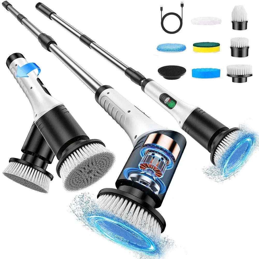 Cordless electric spin scrubber — additional view 10