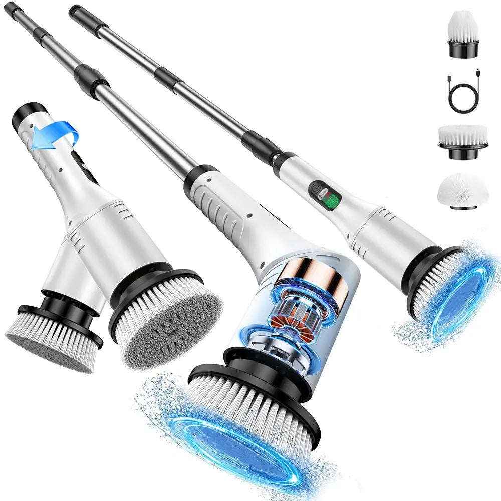 Cordless electric spin scrubber — additional view 7