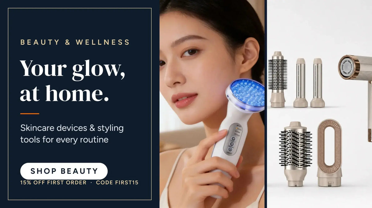 Beauty and wellness - skincare devices and hair styling tools
