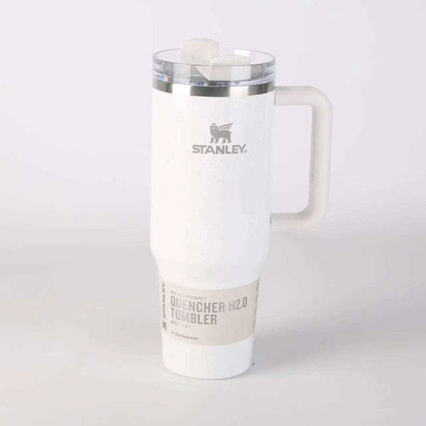 64oz insulated stainless steel tumbler with handle and straw — additional view 6