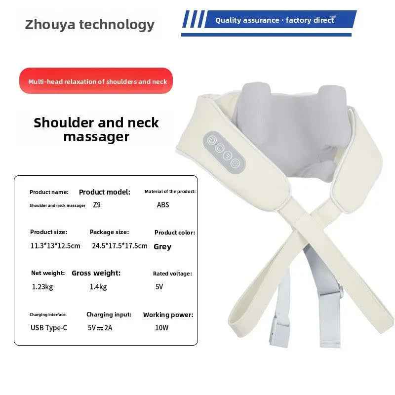 Shoulder & Neck Massager with Heat (Z9) 副图