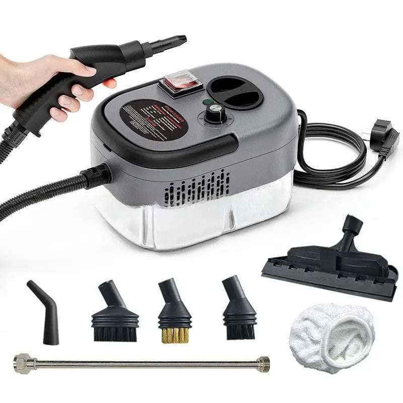 Turbo High-Pressure Steam Cleaner - Powerful Turbo Steam Cleaner for Deep Cleaning-Electric Window Cleaners-Splashis-Splashis