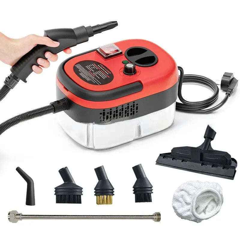 Turbo High-Pressure Steam Cleaner - Powerful Turbo Steam Cleaner for Deep Cleaning-Electric Window Cleaners-Splashis-Splashis