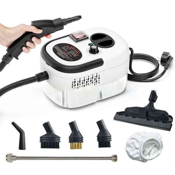 Turbo High-Pressure Steam Cleaner - Powerful Turbo Steam Cleaner for Deep Cleaning-Electric Window Cleaners-Splashis-Splashis