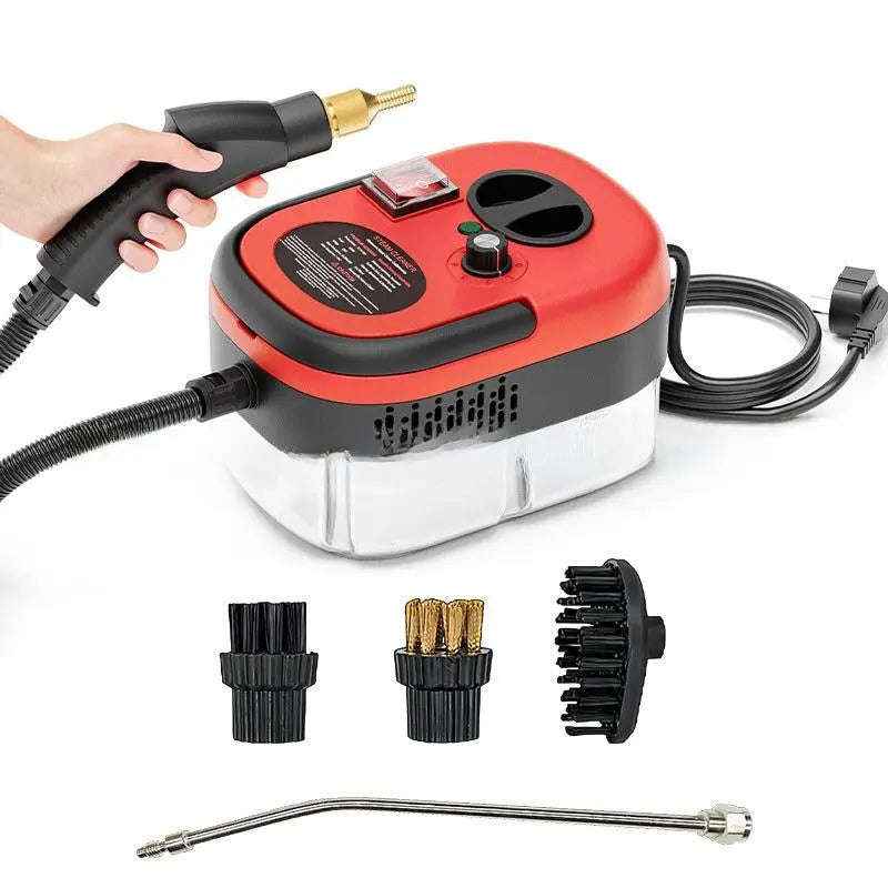 Turbo High-Pressure Steam Cleaner - Powerful Turbo Steam Cleaner for Deep Cleaning-Electric Window Cleaners-Splashis-Splashis