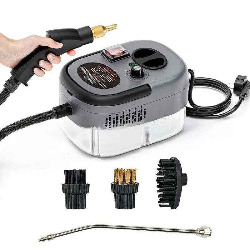 Turbo High-Pressure Steam Cleaner - Powerful Turbo Steam Cleaner for Deep Cleaning-Electric Window Cleaners-Splashis-Splashis