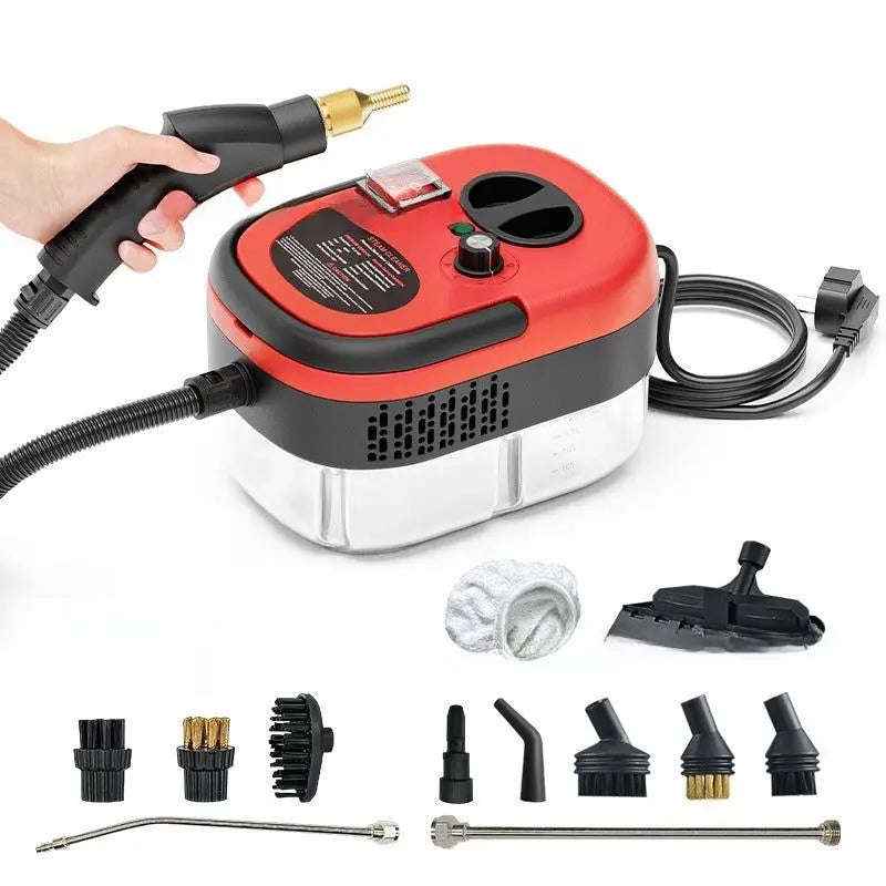 Turbo High-Pressure Steam Cleaner - Powerful Turbo Steam Cleaner for Deep Cleaning-Electric Window Cleaners-Splashis-Splashis