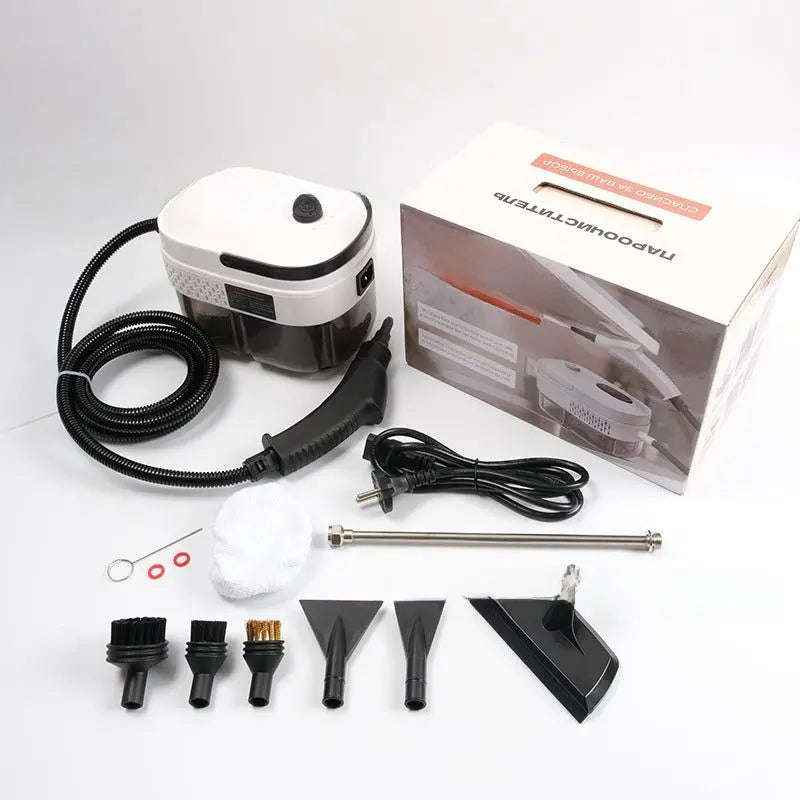 Turbo High-Pressure Steam Cleaner - Powerful Turbo Steam Cleaner for Deep Cleaning-Electric Window Cleaners-Splashis-Splashis
