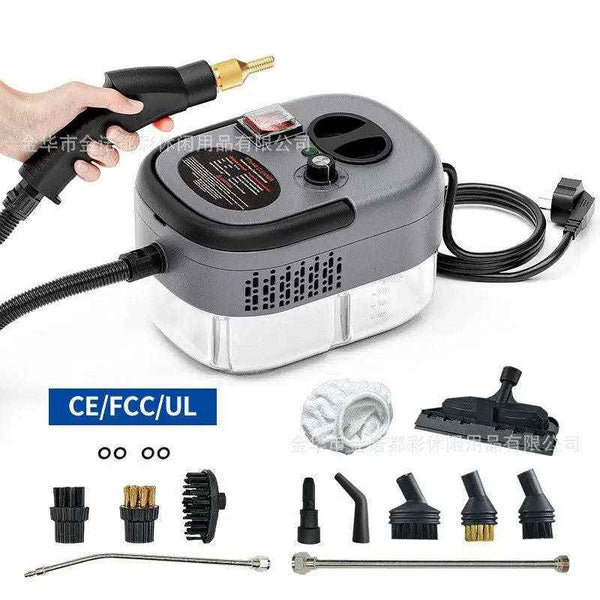 Turbo High-Pressure Steam Cleaner - Powerful Turbo Steam Cleaner for Deep Cleaning-Electric Window Cleaners-Splashis-Splashis