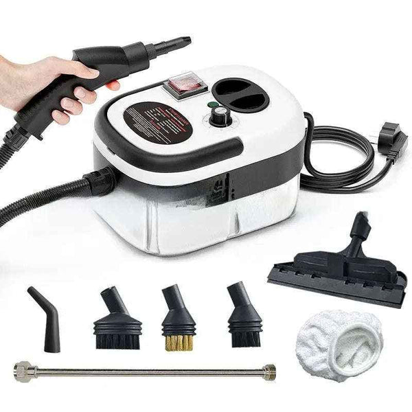 Turbo High-Pressure Steam Cleaner - Powerful Turbo Steam Cleaner for Deep Cleaning-Electric Window Cleaners-Splashis-Splashis