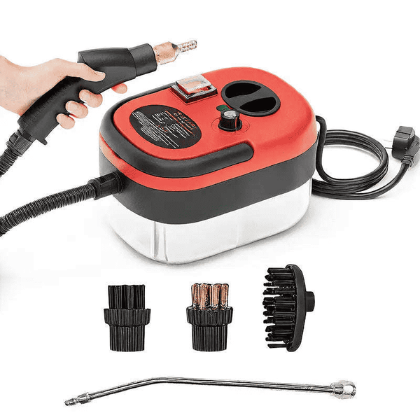 Turbo High-Pressure Steam Cleaner - Powerful Turbo Steam Cleaner for Deep Cleaning-Electric Window Cleaners-Splashis-Splashis