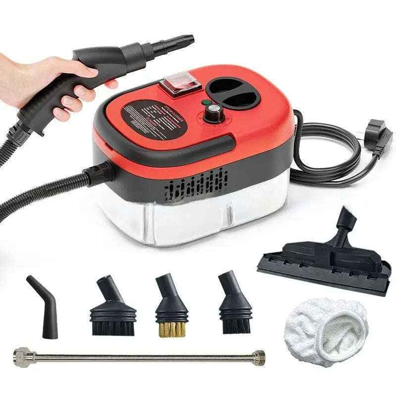Turbo High-Pressure Steam Cleaner - Powerful Turbo Steam Cleaner for Deep Cleaning-Electric Window Cleaners-Splashis-Splashis