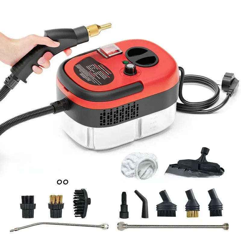 Turbo High-Pressure Steam Cleaner - Powerful Turbo Steam Cleaner for Deep Cleaning-Electric Window Cleaners-Splashis-Splashis