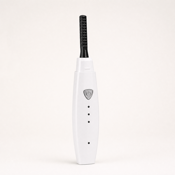 Electric Heated Eyelash Curler - USB Rechargeable, shown in a clear product image