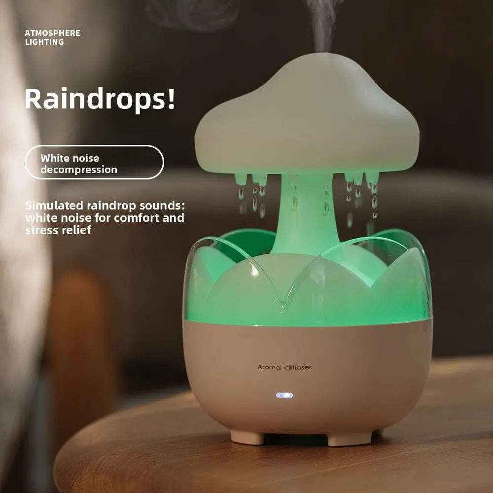 Ultrasonic aromatherapy diffuser with ambient light — additional view 3