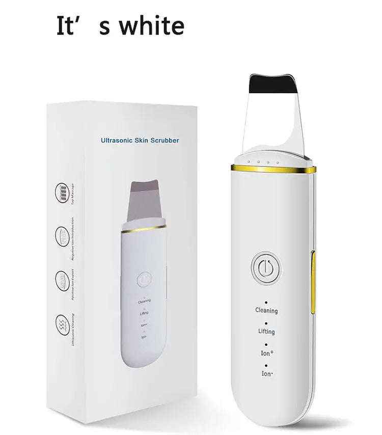 Ultrasonic Skin Spatula Peeling Device-Personal Care Appliances-Splashis-color:White-Splashis