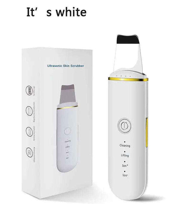 Ultrasonic Skin Spatula Peeling Device-Personal Care Appliances-Splashis-color:White-Splashis