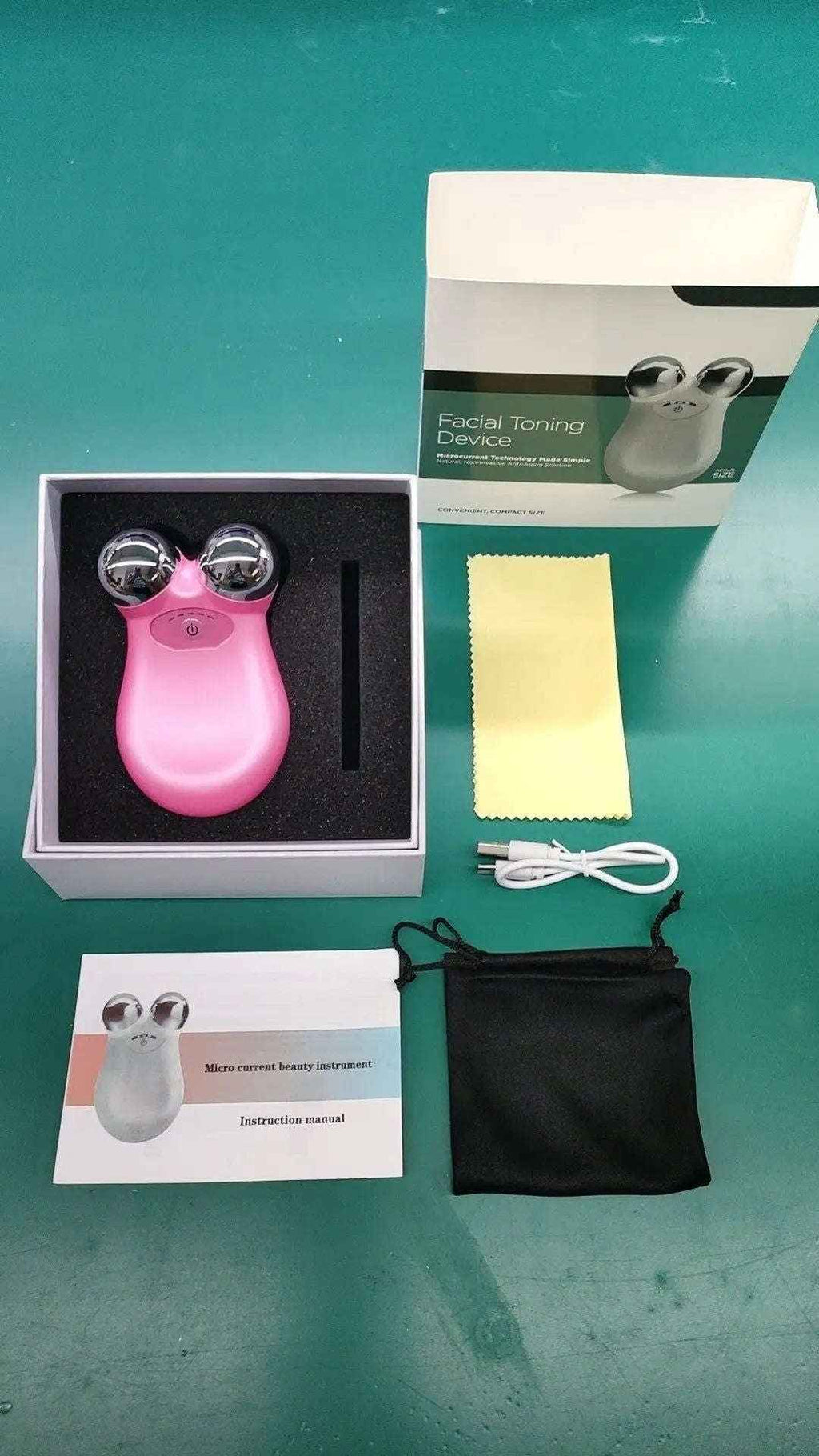 V-shape facial massager with warmth — additional view 5