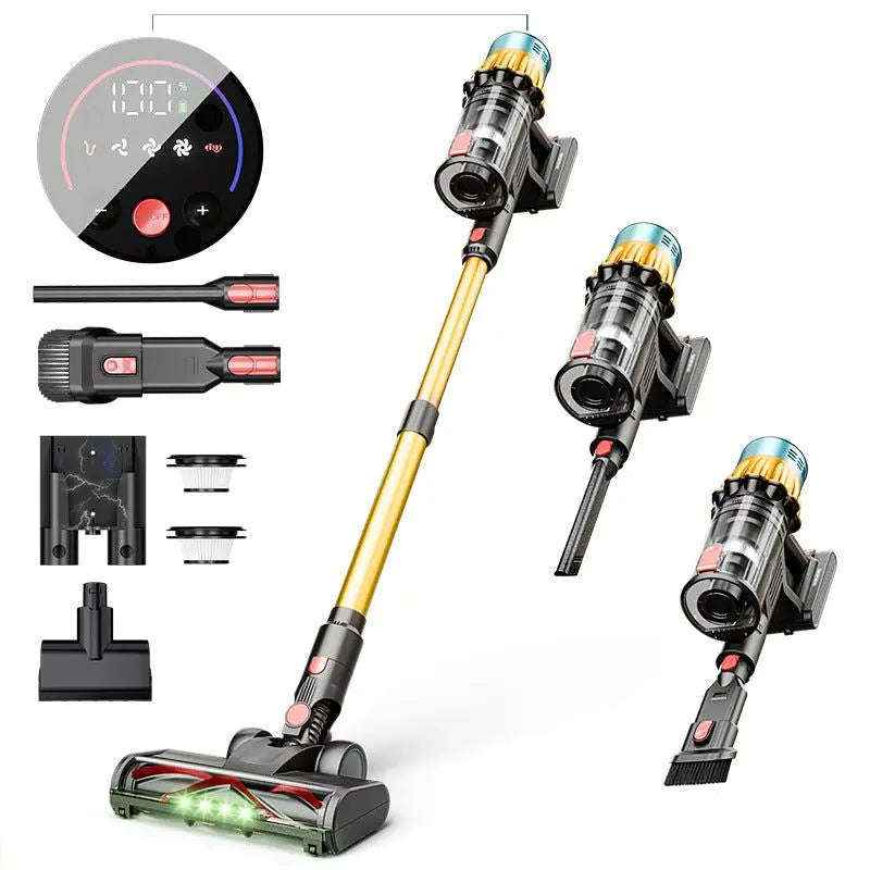 V22 Pro Cordless Vacuum Cleaner - 650W for Effortless Cleaning-Cleaning Appliances-Splashis-Splashis