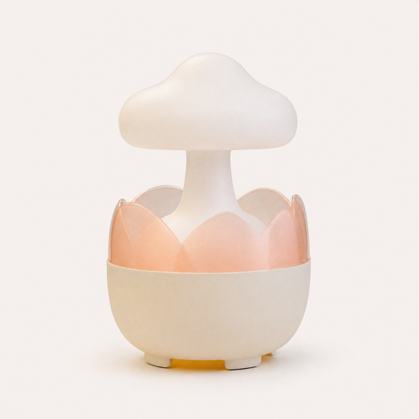 Ultrasonic Aromatherapy Diffuser with Ambient Light shown in a clear product image