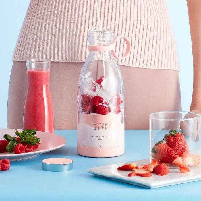Wireless Blender Juicer Cup 400ml for suitable Smoothies and Shakes, alternate product view