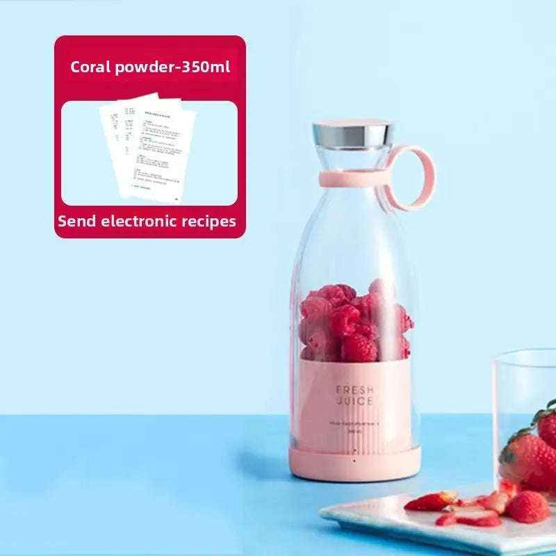 Wireless Blender Juicer Cup 400ml - Effortless Smoothies Anytime, Anywhere-Blenders & Food Processors-Splashis-Splashis