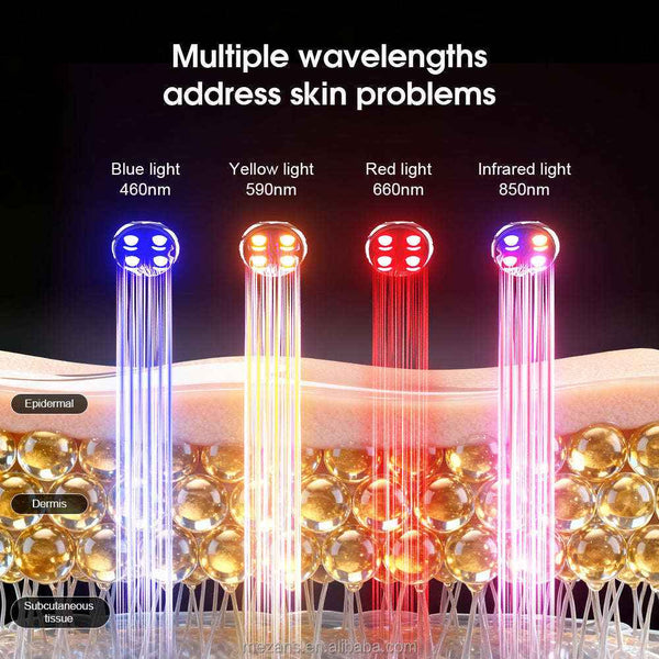 Wireless multi-color LED light face mask — additional view 4