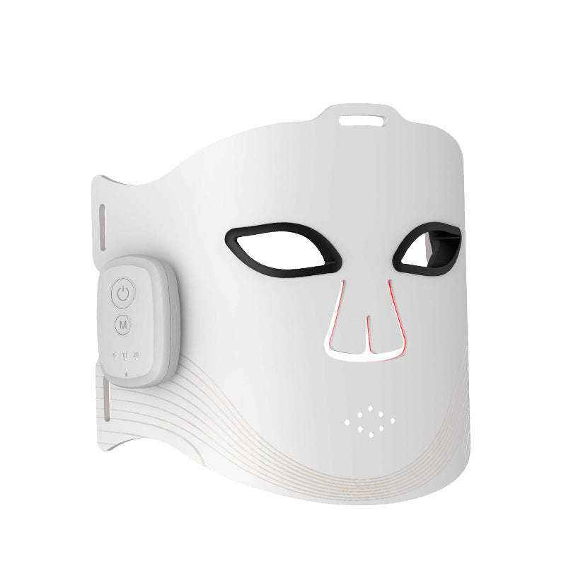 Wireless LED Photon Therapy Facial Mask-Personal Care Appliances-Splashis-Specifications:M19 white-Splashis