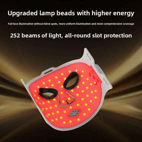 Wireless multi-color LED light face mask — additional view 5