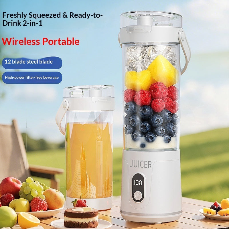 Wireless Portable Home Juicer – Cordless Blender Cup, front product view
