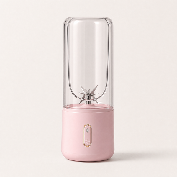 One-Touch Smoothie Blender for Effortless Blending shown in a clear product image