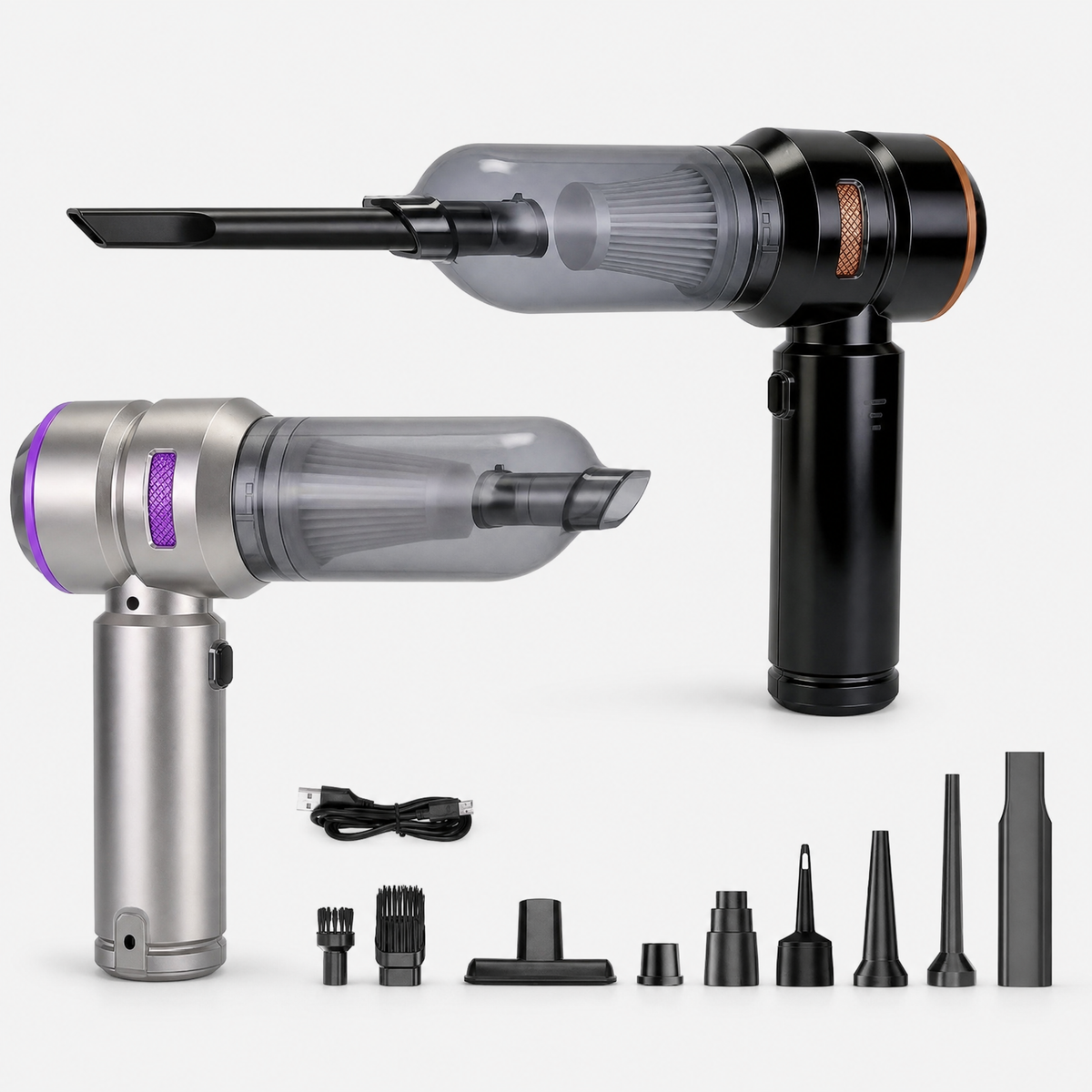 4-in-1 Cordless Air Duster & Vacuum — Brushless, USB-C additional product view