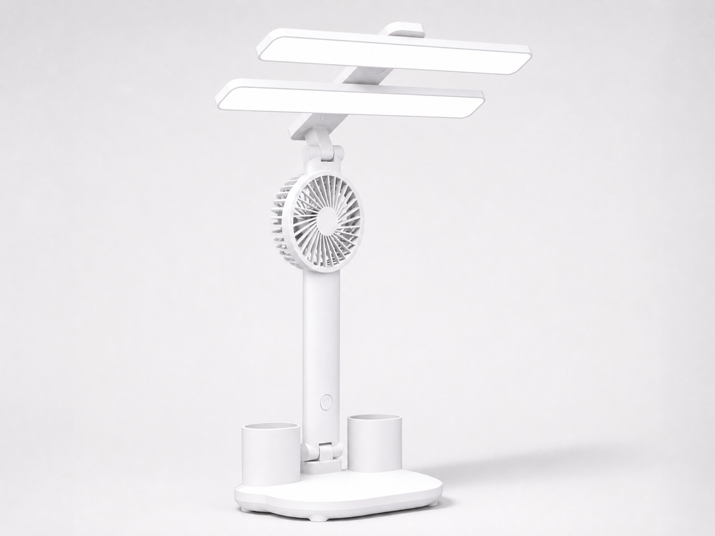 Adjustable LED Desk Lamp with Eye Protection, shown in a clear product image