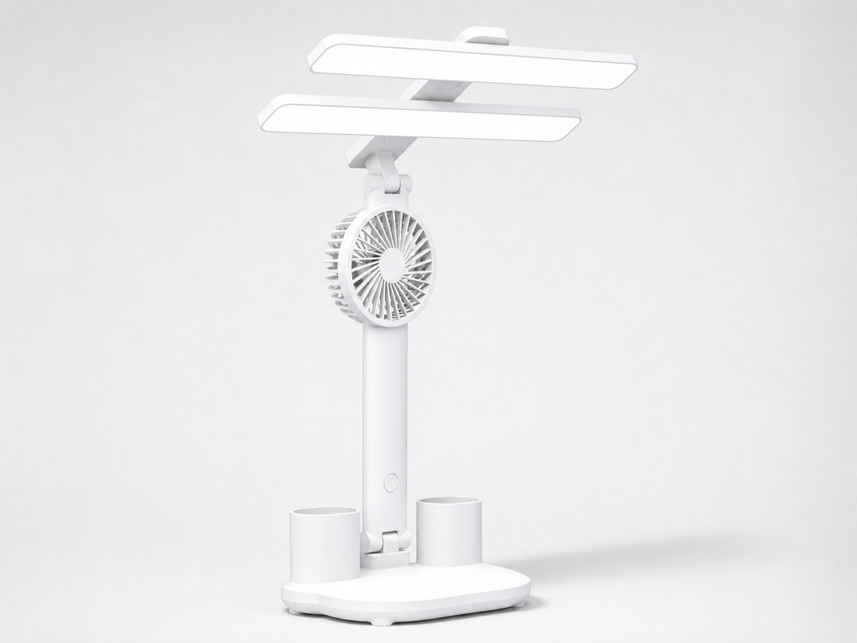 Adjustable LED Desk Lamp with Eye Protection, shown in a clear product image