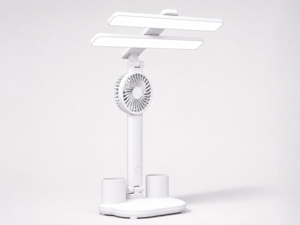 Adjustable LED Desk Lamp with Eye Protection, shown in a clear product image